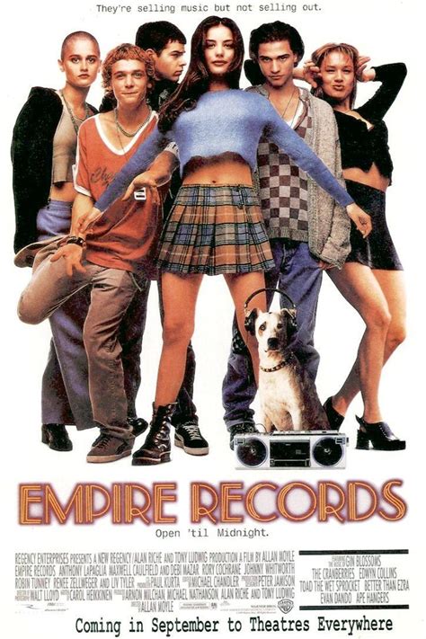 empire records songs in order of appearance